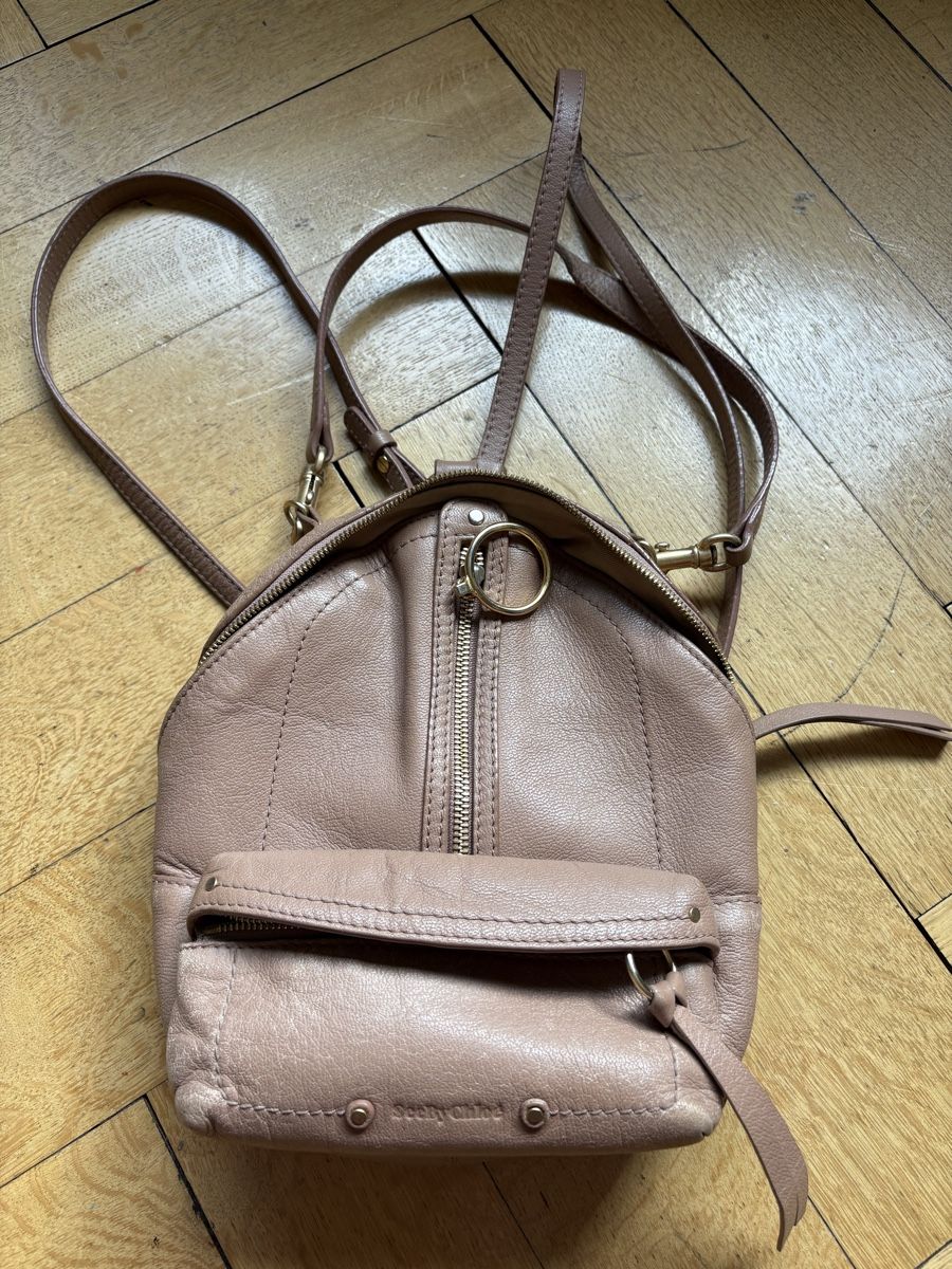 Rucksäcke: See by Chloé Rucksack Leder beige – Gebraucht aus Zürich von Ginger.85 7