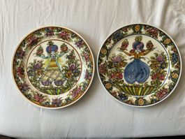 2 Wandteller, Kunsthandwerk aus Skyros, Griechenland