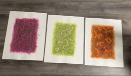 Abstrakte Kunst auf Papier - Original - Unikat