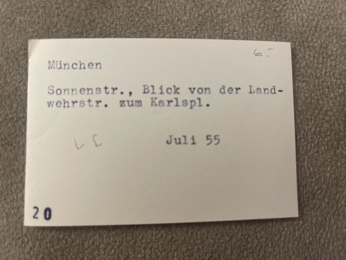 Foto & Immagini: München Strassenbahn Juli 1955 – Usato da Elsau venduto da isidobrany09 1