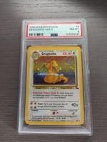 1999 Pokemon Fossil #4 Dragonite-Holo PSA 8