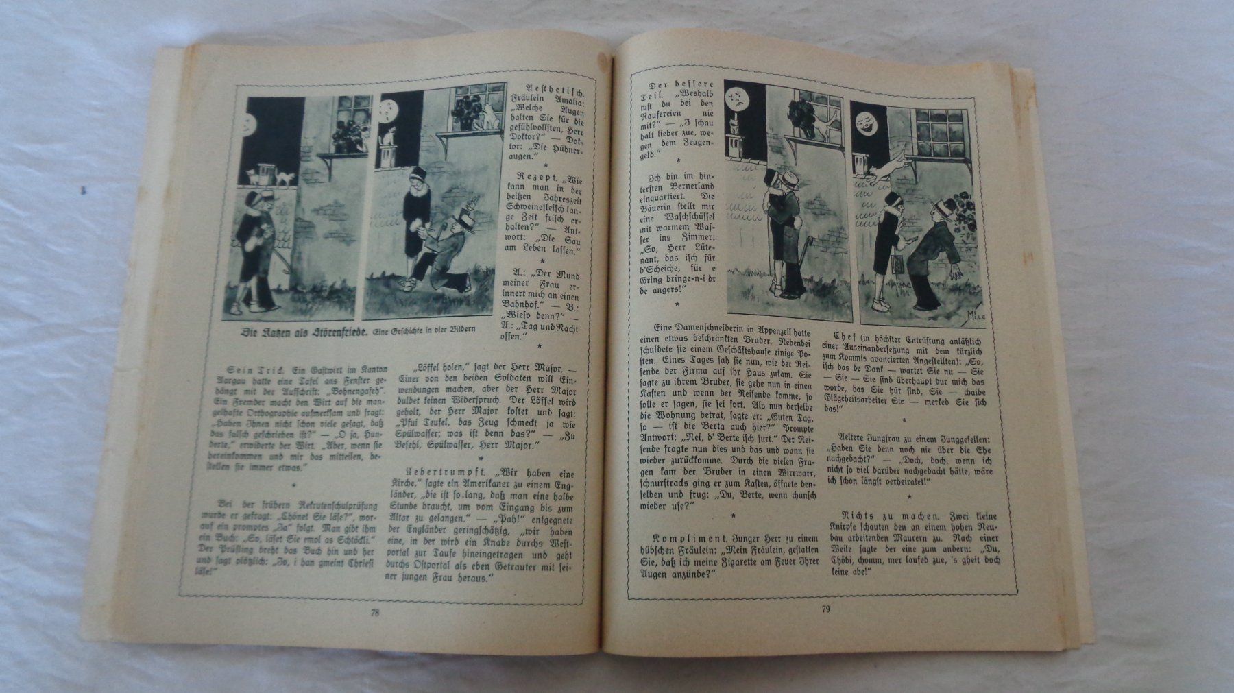 Bücher: Schweizer Eulenspiegel-Kalender 1930 mit Ringier Kalender – Gebraucht aus Bellach von JingleJerry 5