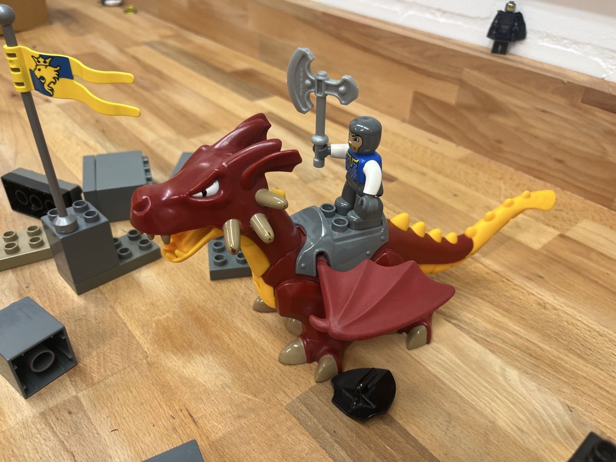 Lego Kit di costruzioni: Lego Duplo Ritter Drache – Usato da embrach venduto da kialle 5