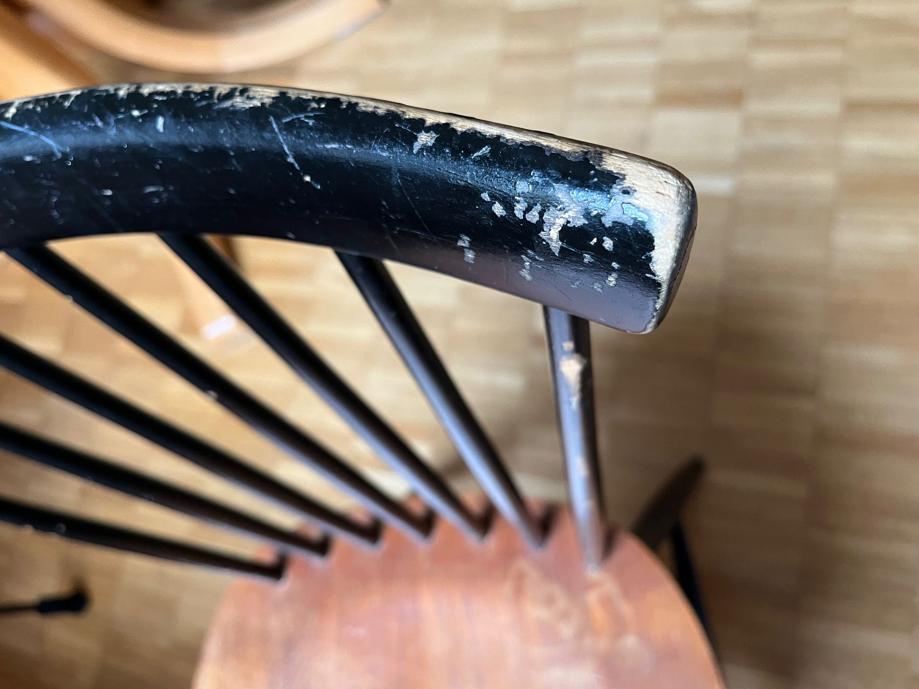 Stühle: Hagaförs Stäbchen Stuhl – Gebraucht aus Allschwil von metalltisch 6