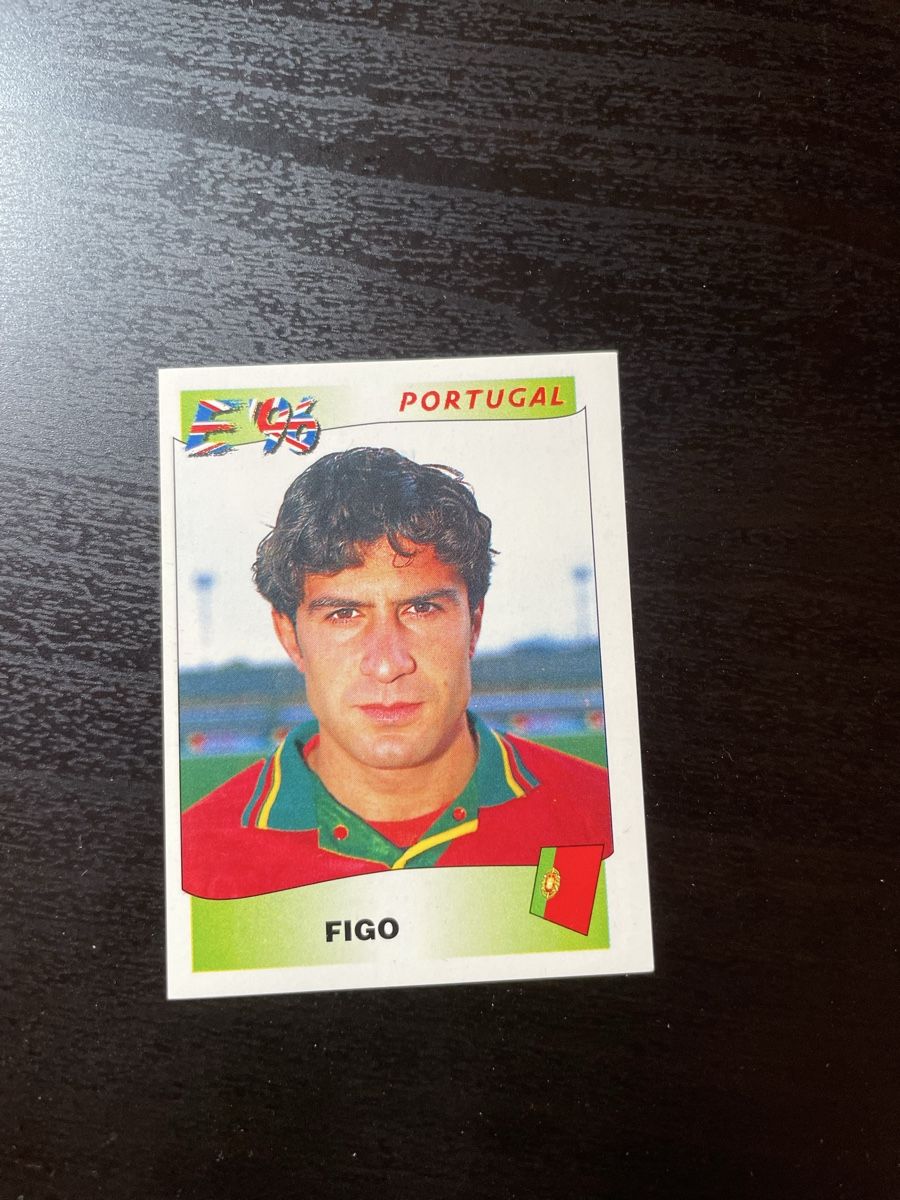 Panini Carte collezionabili: Luis Figo Panini 1996 EM – Usato da Neunkirch venduto da ani_qmm8