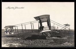 Foto-AK Sanke Nr. 280: Flugplatz Johanni