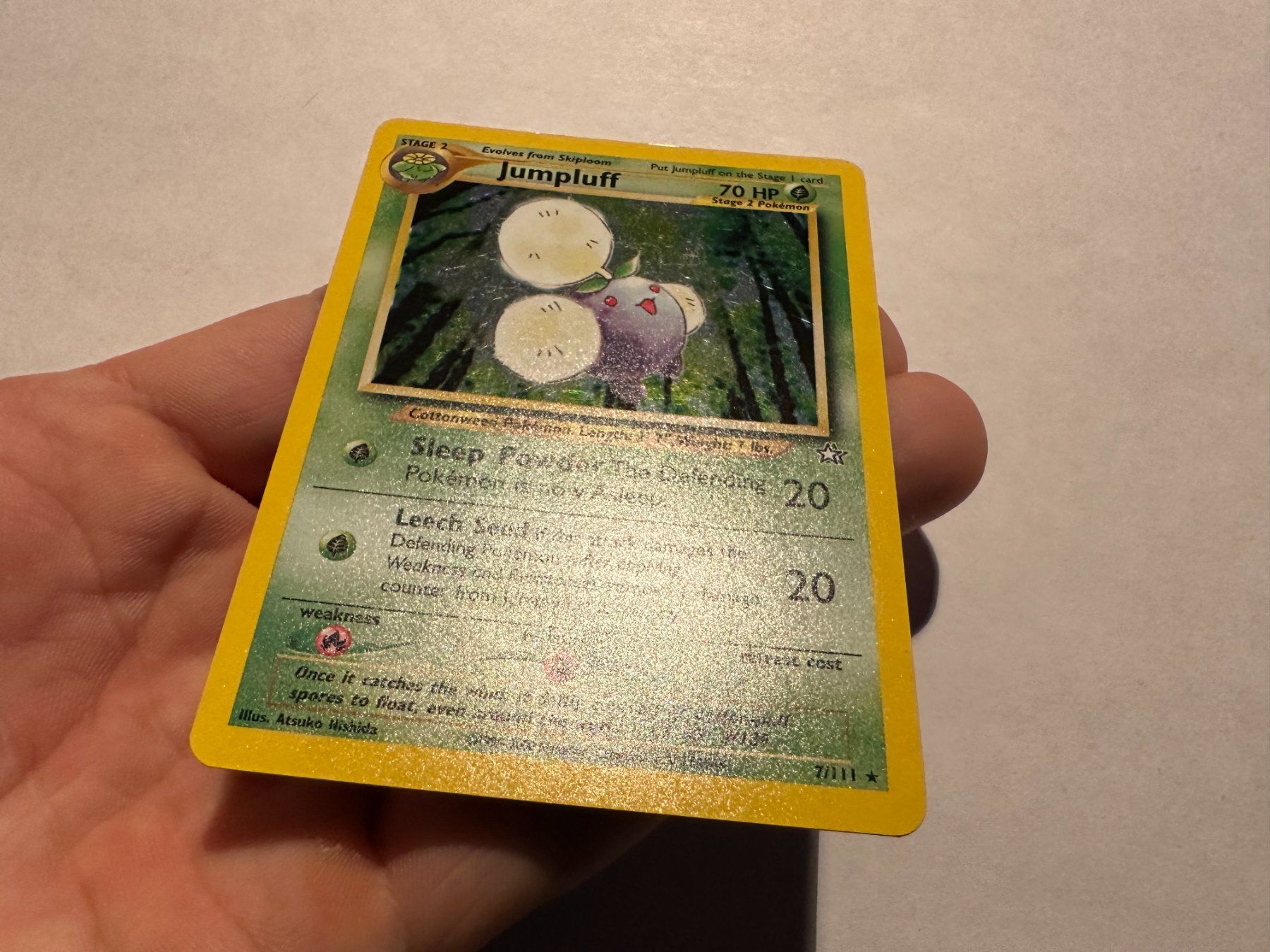 Pokémon Carte collezionabili: Jumpluff holo Neo Genesis EN – Usato da Hagendorn venduto da Pokecollectorch 1