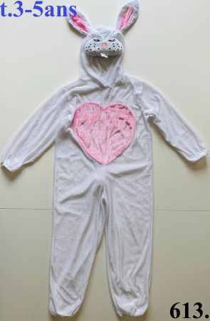 Costume de lapin /  Kaninchen   t. 3-5 ans