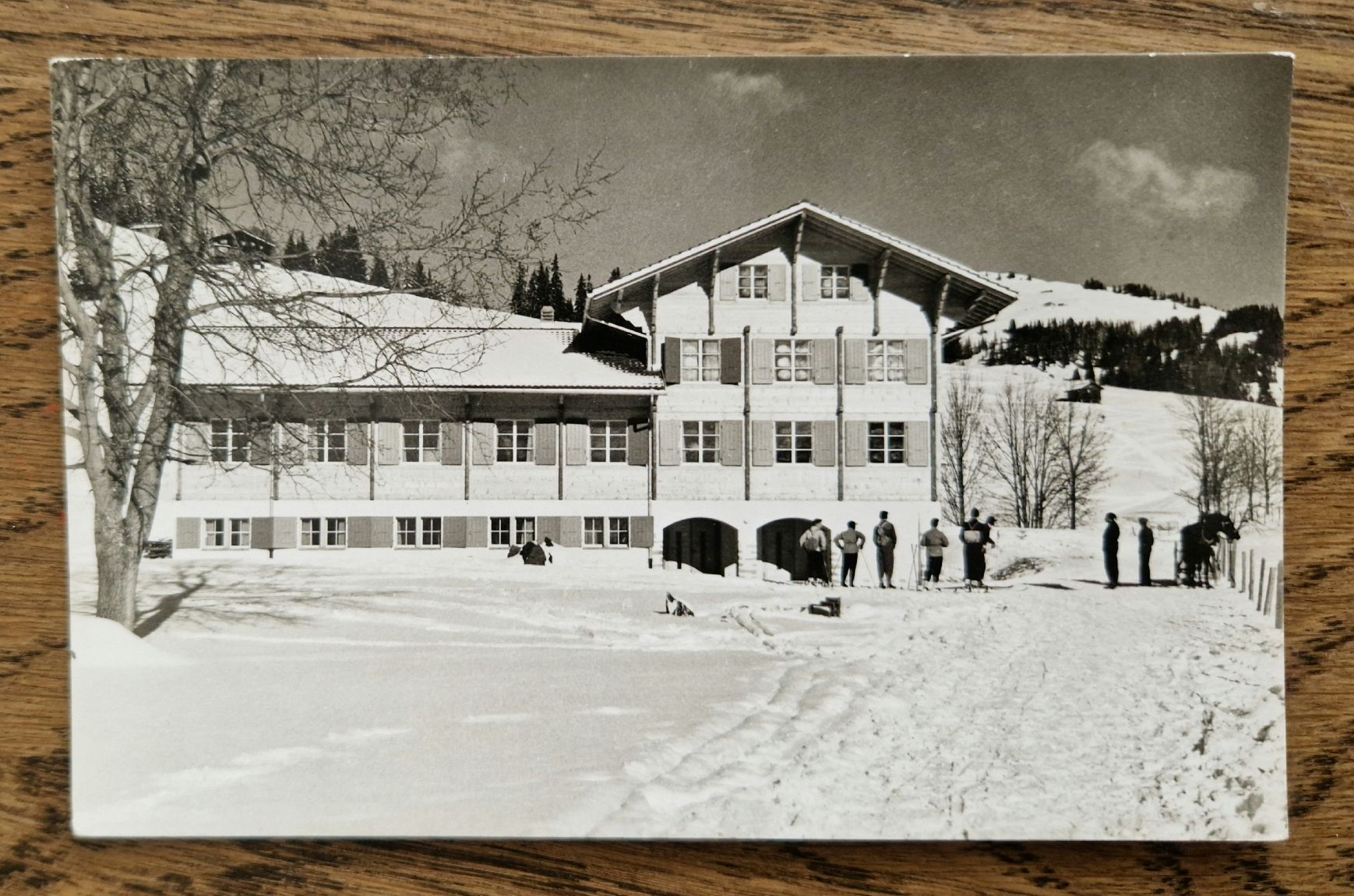 Cartoline postali: Ferienheim Buebebärg, Schönried 1959 – Usato da Ebikon venduto da Donar50