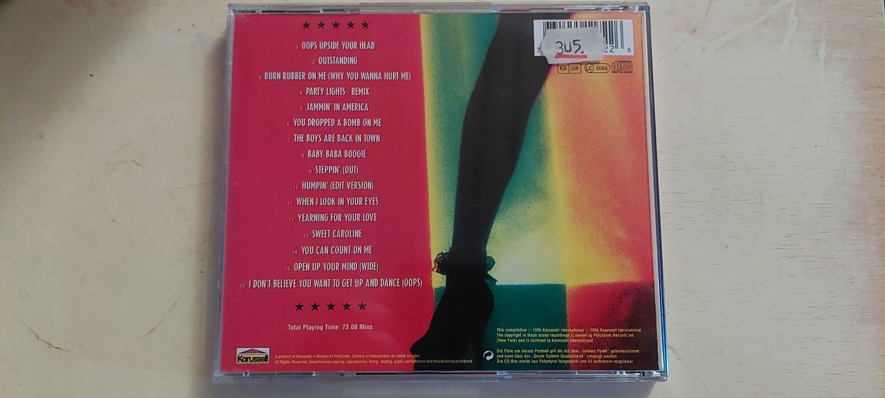 CDs: THE GAP BAND OOPS UPSIDE YOUR HEAD – Gebraucht aus Kallnach von  1