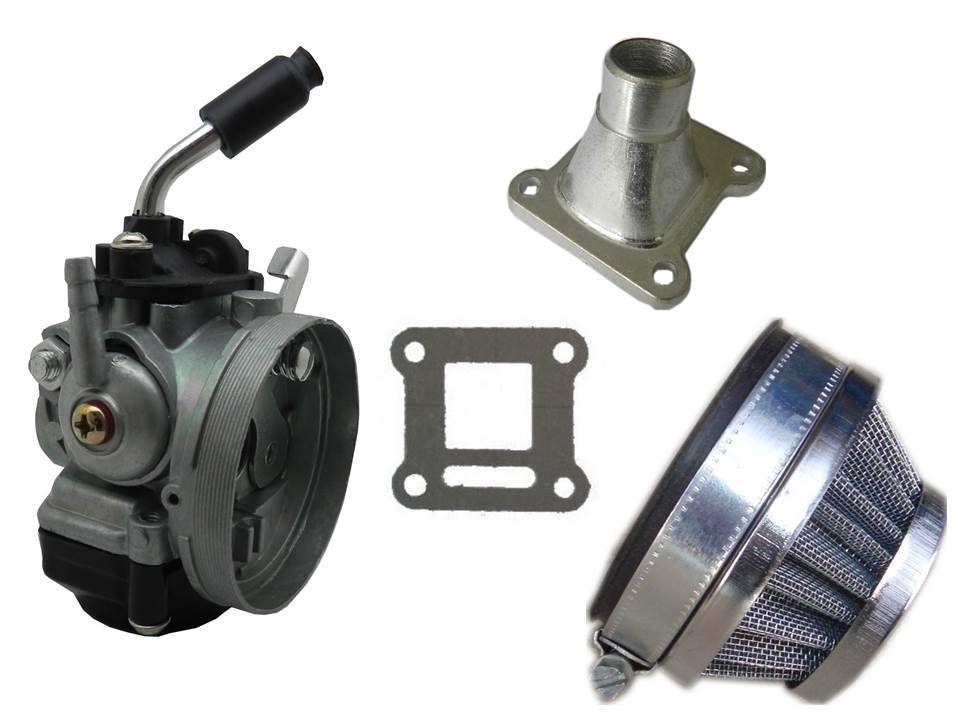 Mini Bikes: TUNING Rennvergaser Kit 15mm - Silber – Neu und originalverpackt aus Zuchwil von Funsportshop 1