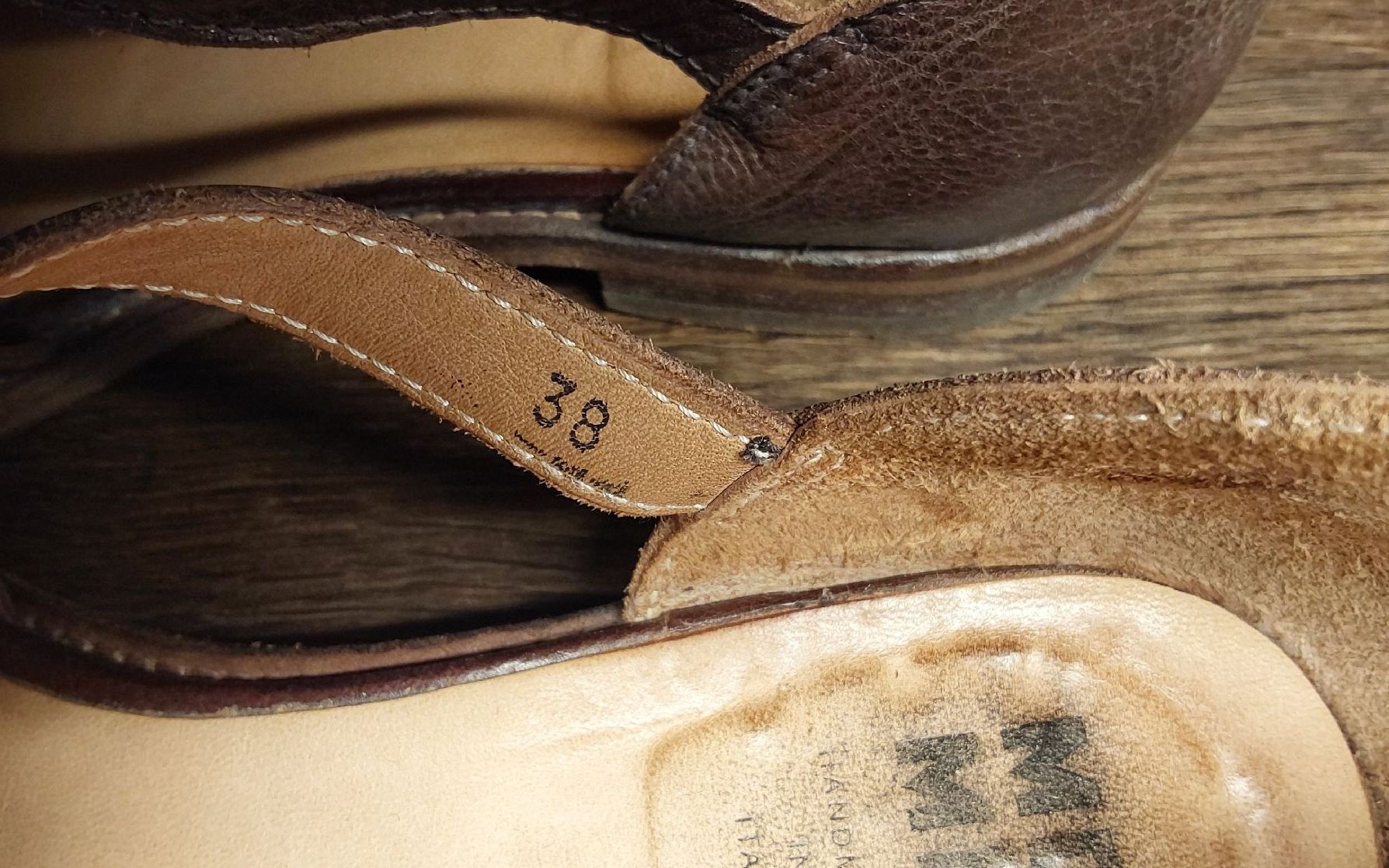 Moma Damenschuhe: Sandalen braun Leder Moma 38 – Neu (gemäss Beschreibung) aus Köniz von scopello12 4