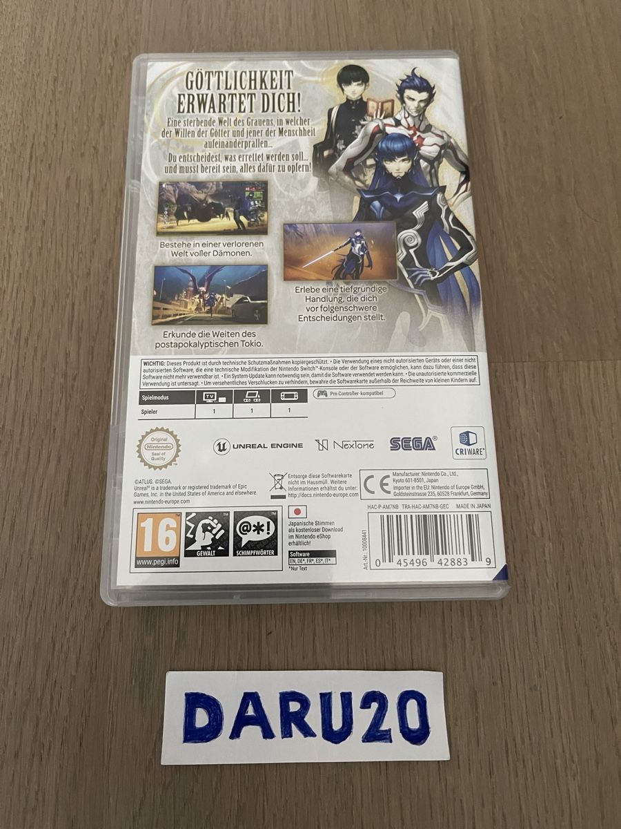 Giochi: Shin Megami Tensei V - Switch – Usato da Einsiedeln venduto da Daru20 1