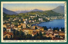 Lugano - Paradiso, 1939, gelaufen
