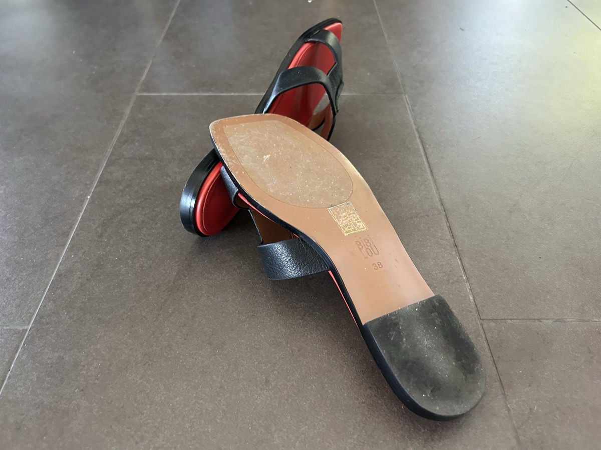 Scarpe da donna: Leder pantolette 38 – Nuovo (secondo la descrizione) da waedenswil venduto da Astepanova 2