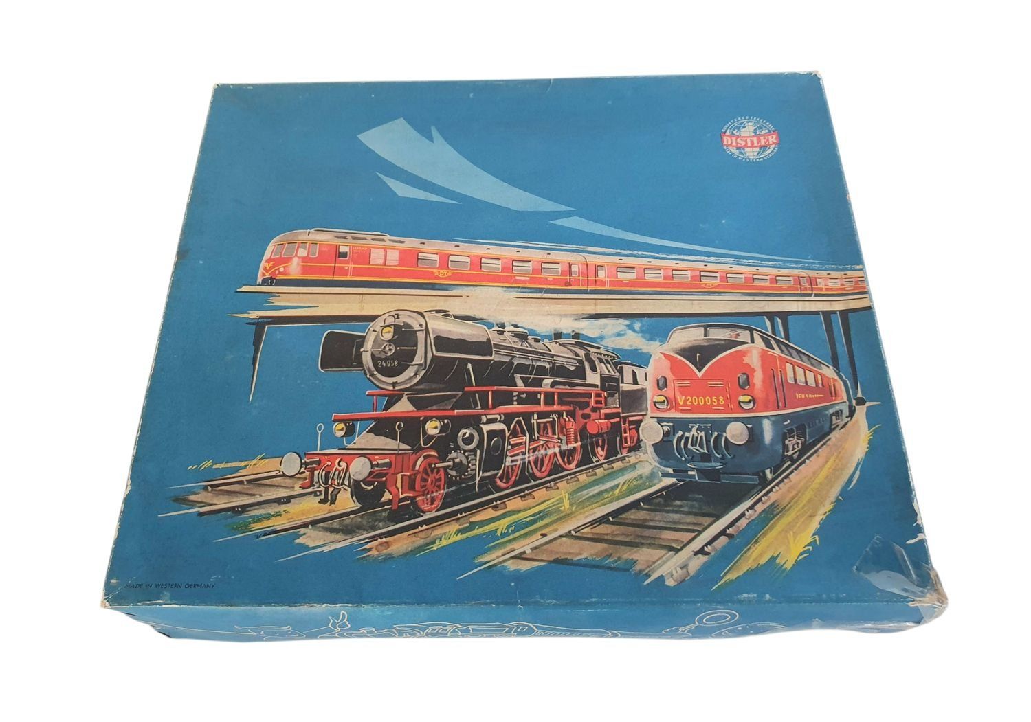 Distler Giocattoli: DISTLER Uhrwerk Eisenbahn OVP – Usato da Rickenbach b. Wil venduto da klassikmarkt.ch 7