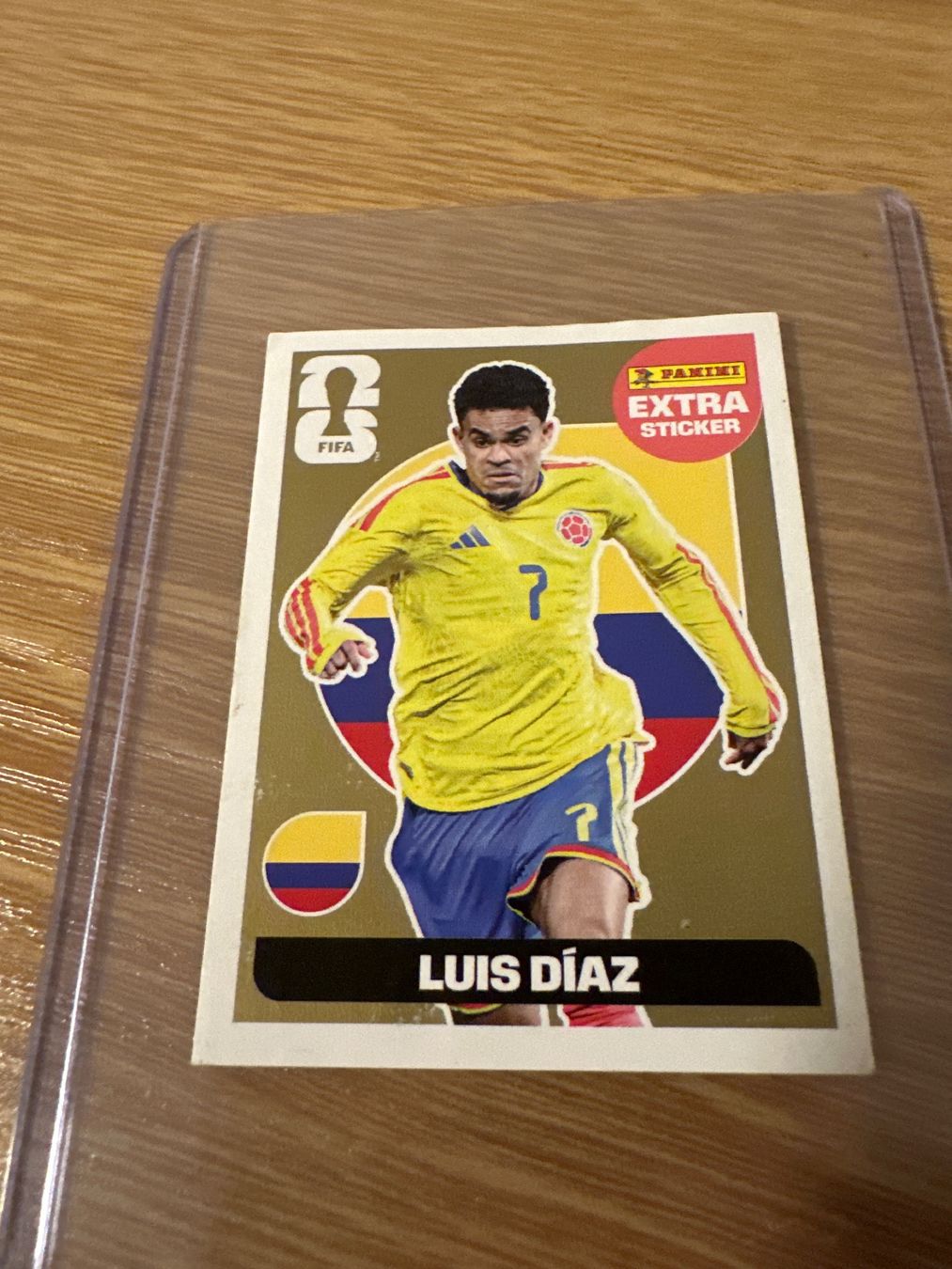 Panini Carte collezionabili: Extra Sticker Gold WM 26: Luis Diaz – Usato da Winterthur venduto da sah_gn89