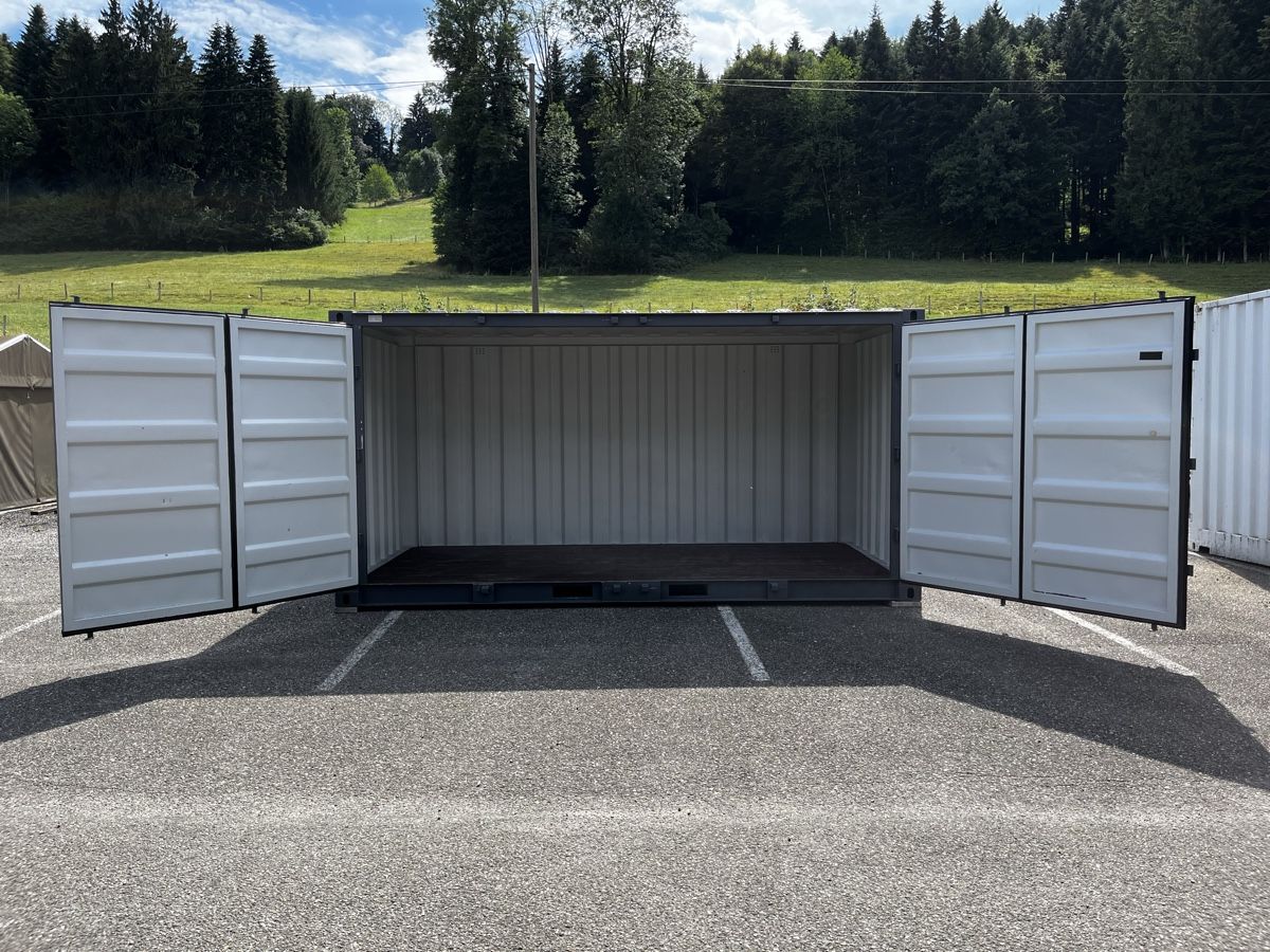 Baucontainer: 15 Fuss Lagercontainer Open Side – Gebraucht aus grosswangen von Poliniman0 1