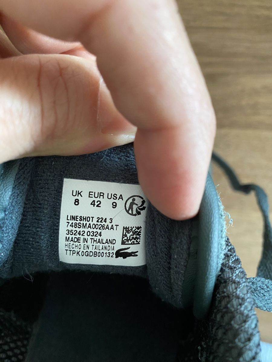 Lacoste Scarpe da uomo: Lacoste Lineshot Herren-Sneaker – Usato da Malters venduto da Lila-Nissie 9
