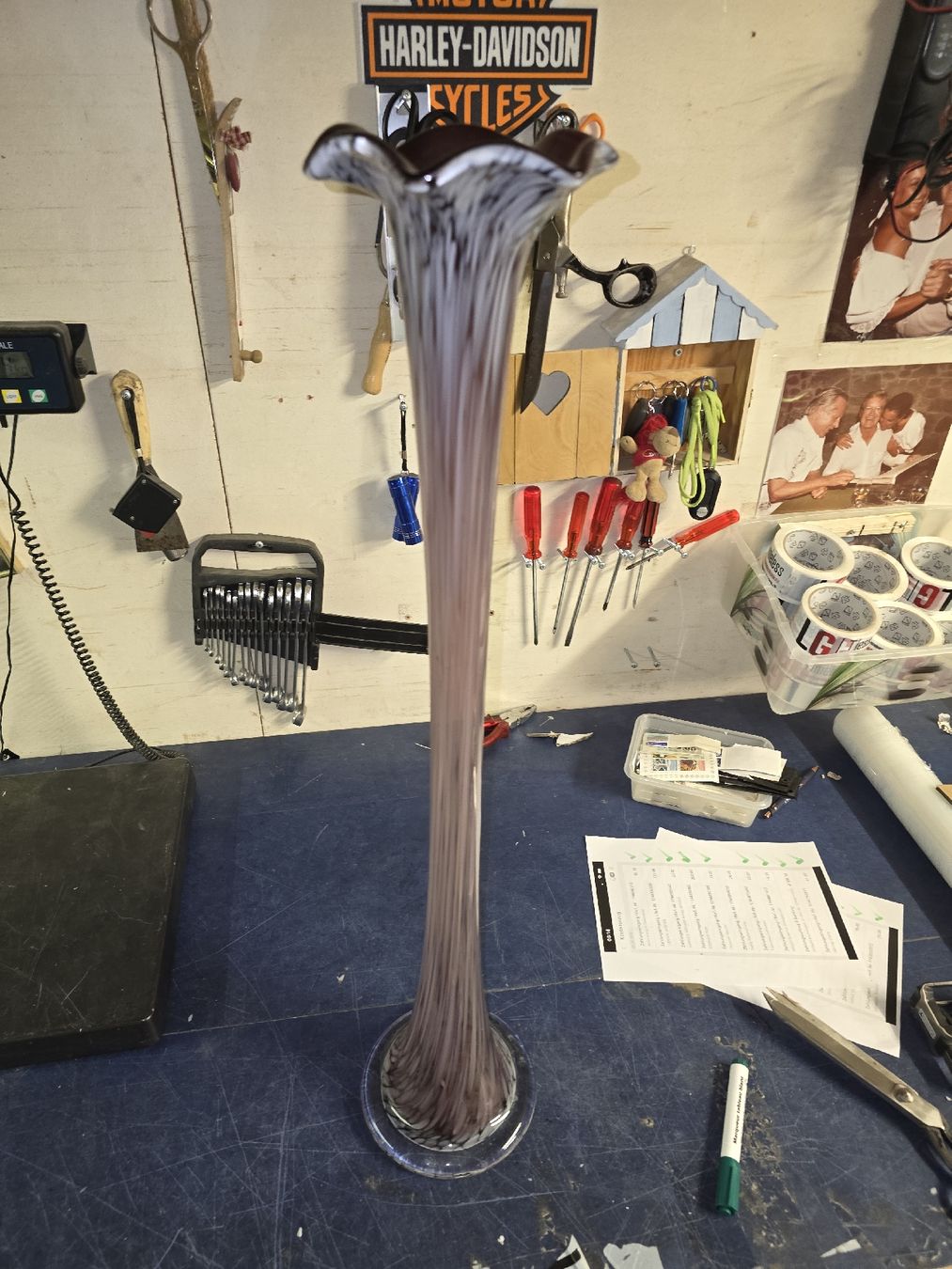 Vase & Récipients: Schöne Bodenvase Lila 80cm (S) – D'occasion à Rorschach par TimelessTrading 1