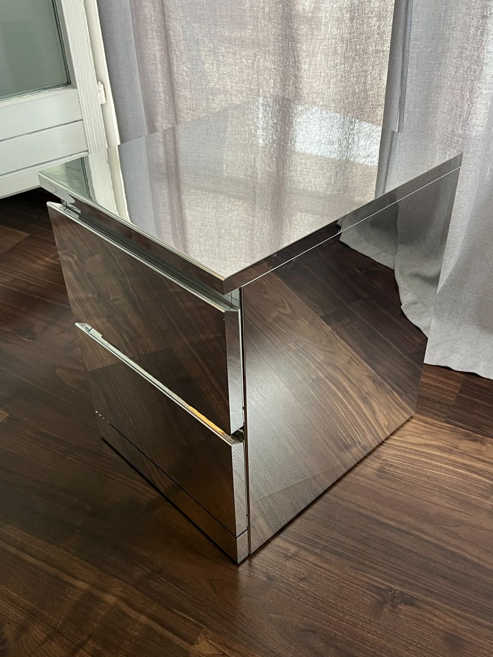 Ikea Cassettiere: MALM Kommode mit 2 Schubladen, Chrome – Usato da Muri b. Bern venduto da michellew23 2