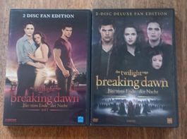 DVD " Die Twinlight saga, Breaking dawn"