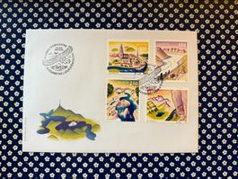 2025 FDC Einzelmarken aus 4er Block / Nicht im Abo