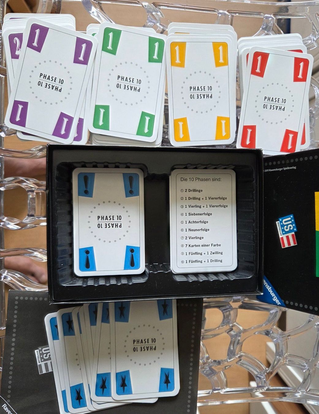 Ravensburger Giochi: Phase 10 Kartenspiel U.S. Ravensburger – Nuovo (secondo la descrizione) da Gossau SG venduto da oreliefredy 4