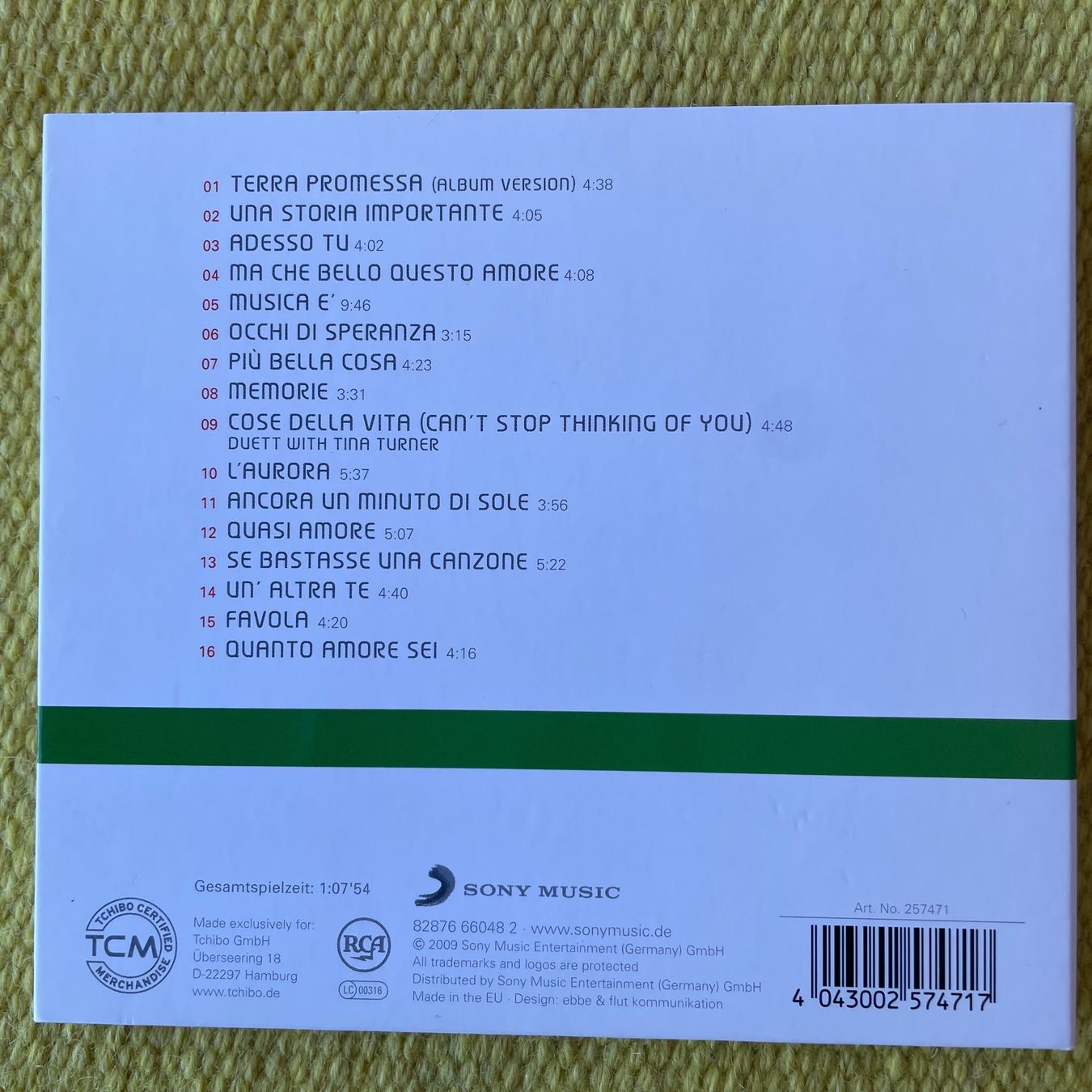 CD: EROS RAMAZZOTTI-BEST OF (DIGIPACK) – Usato da Rorschacherberg venduto da CD-Roli 1