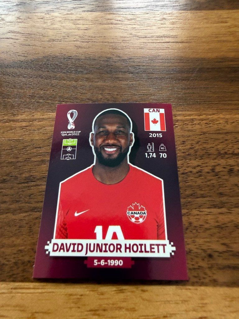 Panini Sammelbilder & Trading cards: Panini WM Qatar 2022 - CAN19 David Junior Hoilett – Gebraucht aus Lyss von Louuurs