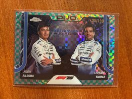Topps Chrome Albon / Sainz /199