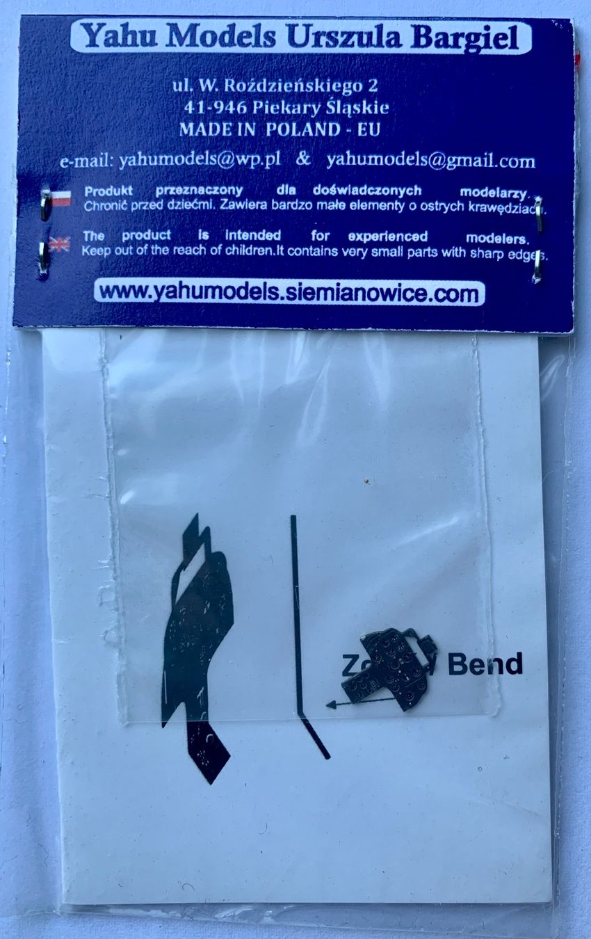 Kit di modellismo & Modellini statici: Yahu Instrumentenpanel; Mirage III CJ – Nuovo e nell'imballaggio originale da Suhr venduto da schoblobloch 1