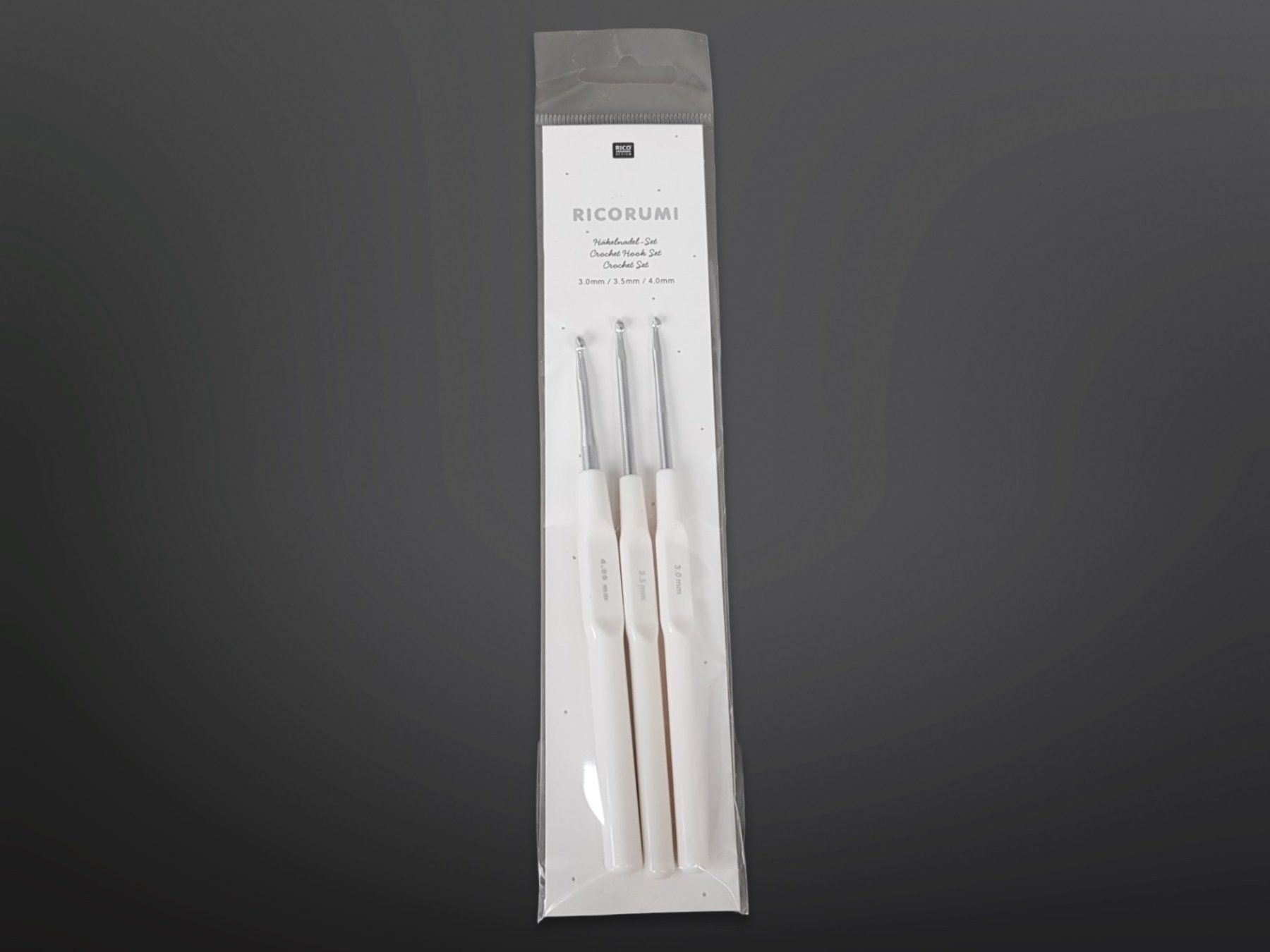 Ferri: RICO DESIGN Häkelnadel-Set 3.0-4.0mm – Usato da Suhr venduto da Restwert_Suhr