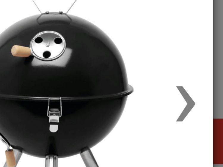 Griglie: Mini BBQ Grill Cookout, schwarz, ca. 30 cm Durchmesser – Nuovo e nell'imballaggio originale da Neuenhof venduto da jorogo 6