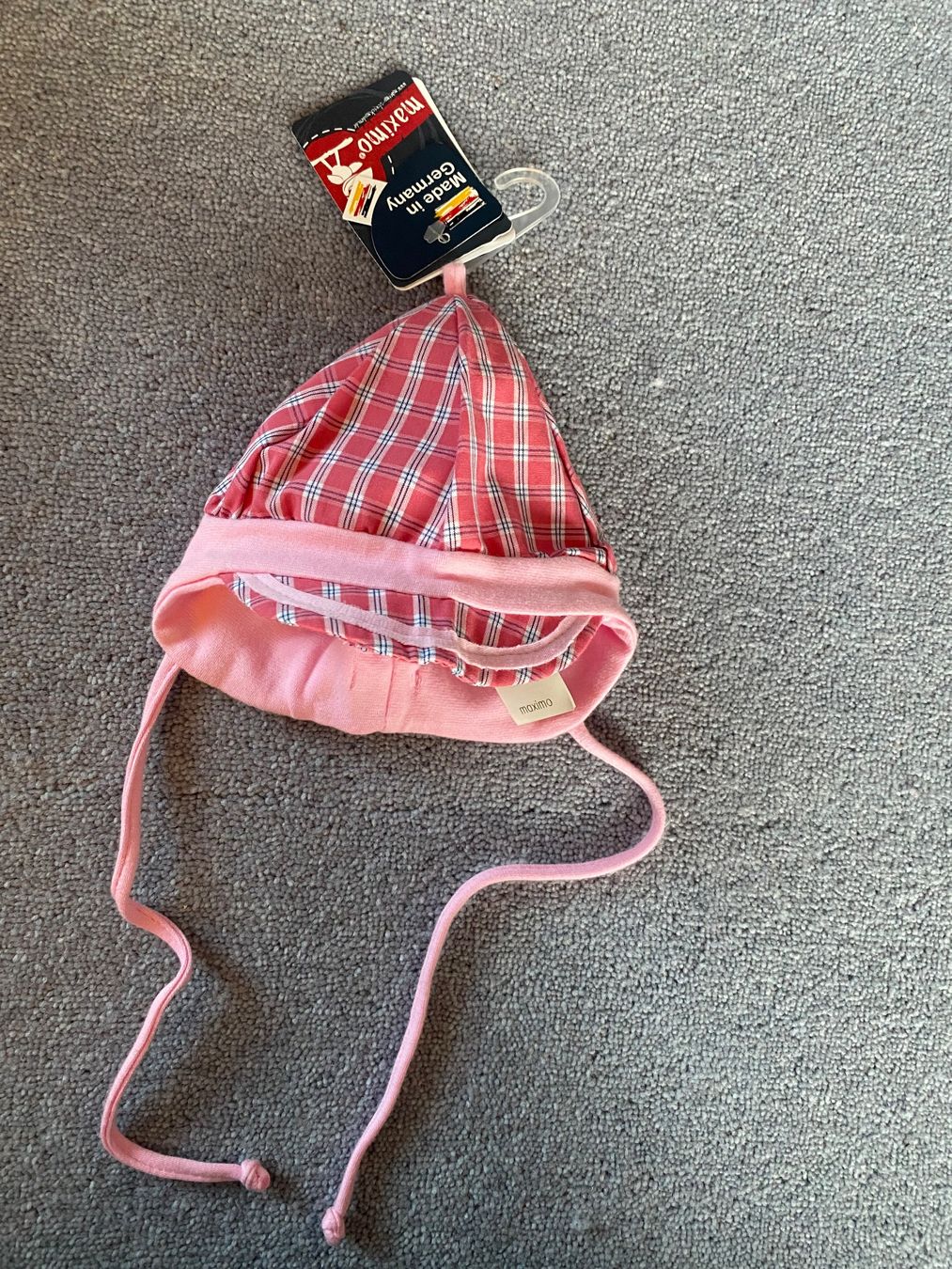 Maximo Altro abbigliamento per bambina: Maximo herziger Sonnenhut zum Binden Gr 41 – Nuovo e nell'imballaggio originale da Trachslau venduto da M_Schmid81