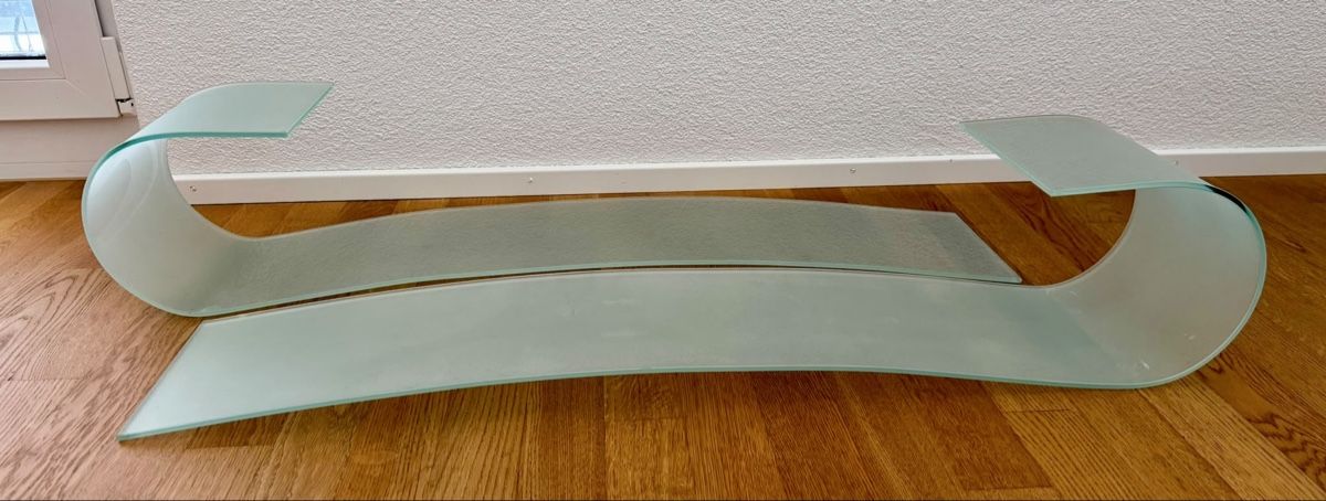 Regale: Design Glasregal mit Wandhalterungen – Gebraucht aus Rain von san_vdr7 2