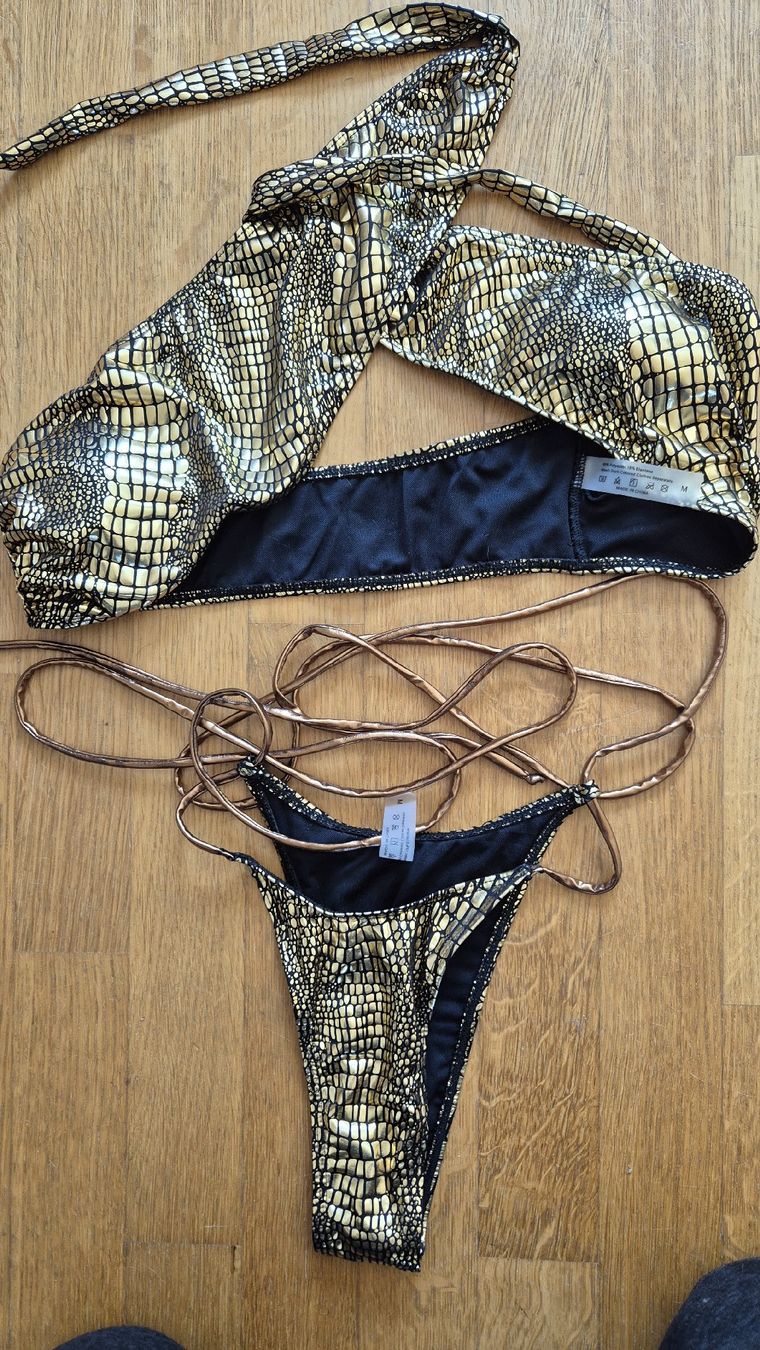 Costumi da bagno & Bikini: Gold Bikini Gr. M – Nuovo (secondo la descrizione) da Benglen venduto da Janine_25