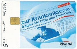 Telefonkarte Chip-1907 Visana deutsch