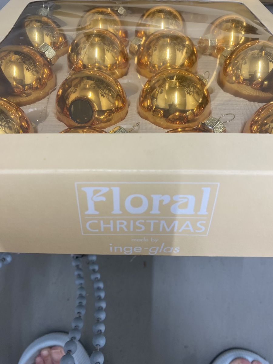 Alle Dekorationen: Weihnachtskugeln Inge-Glas Mandarin 3 Packungen  – Gebraucht aus Zollikon von Dory11 4