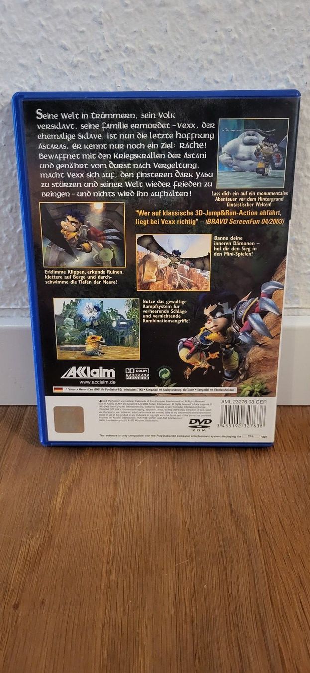 Sony Giochi: PS 2 - Vexx – Usato da Münsingen venduto da DigitaleSpielecke 1