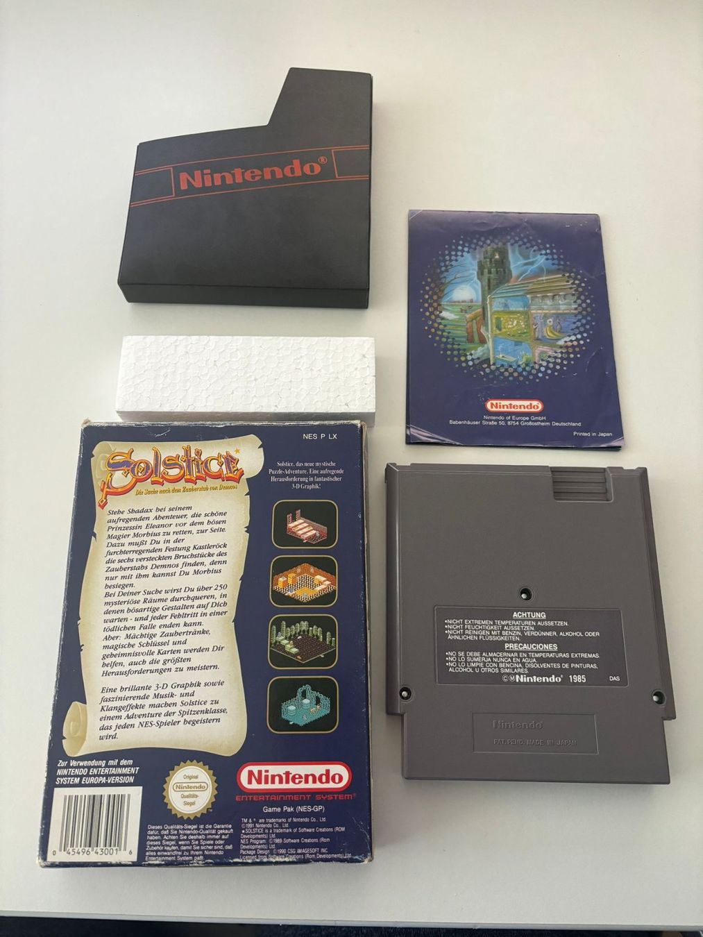 Nintendo Giochi: Solstice in OVP (Nintendo Nes) – Usato da Herisau venduto da Seyashop1 1