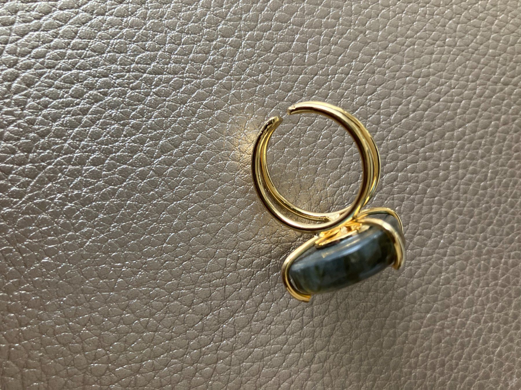 Anelli: Blau Labradorit Ring Edelstein Bague Labradorite 7 - 8 US – Nuovo (secondo la descrizione) da Prilly venduto da ilyria73 4