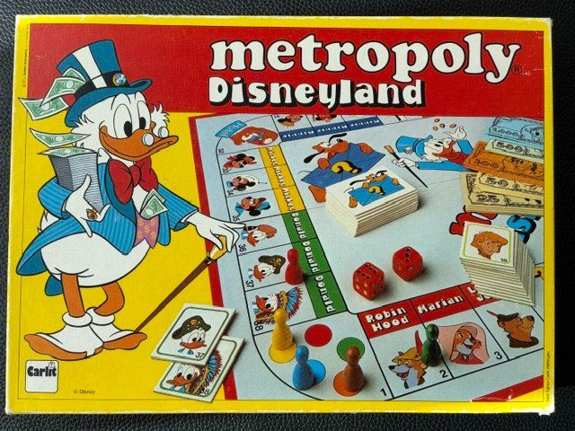 Carlit Giochi: Disneyland Metropoly – Usato da Disentis/Mustér venduto da MarisaM01