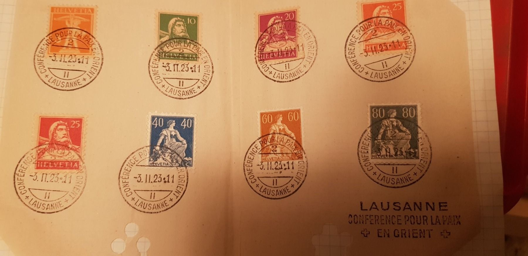 Alle Briefmarken: Voll Sempel Schweizer Briefmarken – Gebraucht aus Schaffhausen von beny06