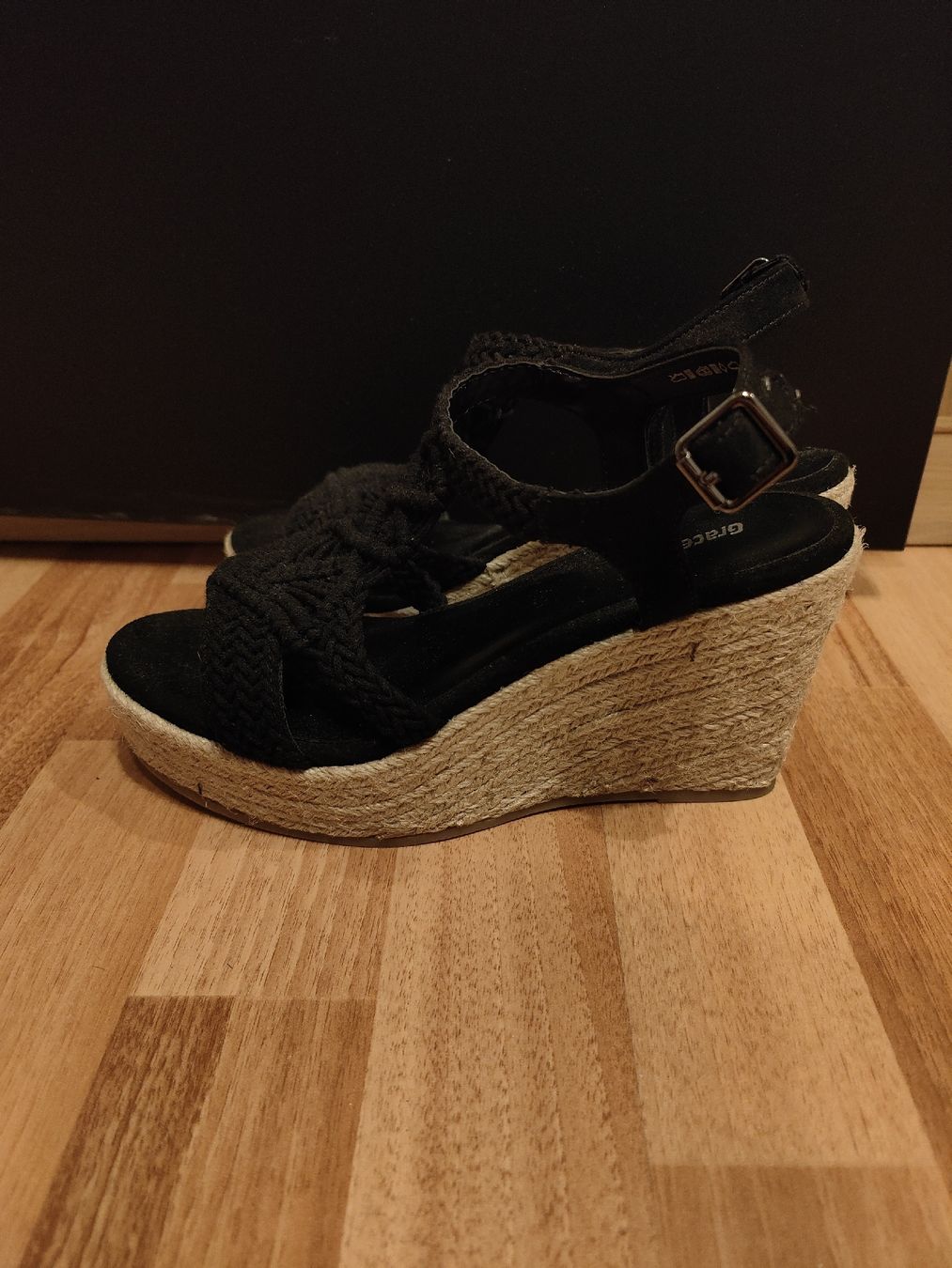 Graceland Damenschuhe: Pumps mit Keilabsatz, schwarz, Absatzschuh, Damen – Neu (gemäss Beschreibung) aus Dicken von anita-123