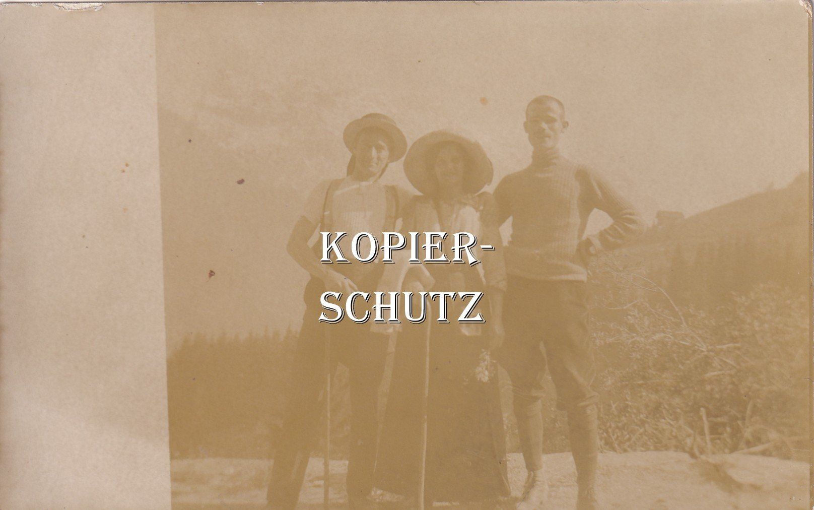 Cartoline postali: Wandersleut (Echtfoto) /bc – Usato da Hombrechtikon venduto da Rudolf07