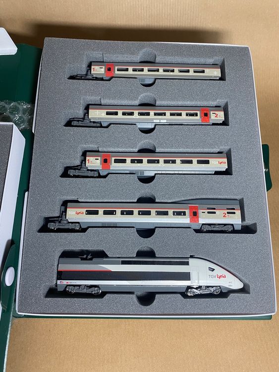 KATO TGV Lyria Euroduplex Voiture D'extrémité N°1 - échelle N - Neuf