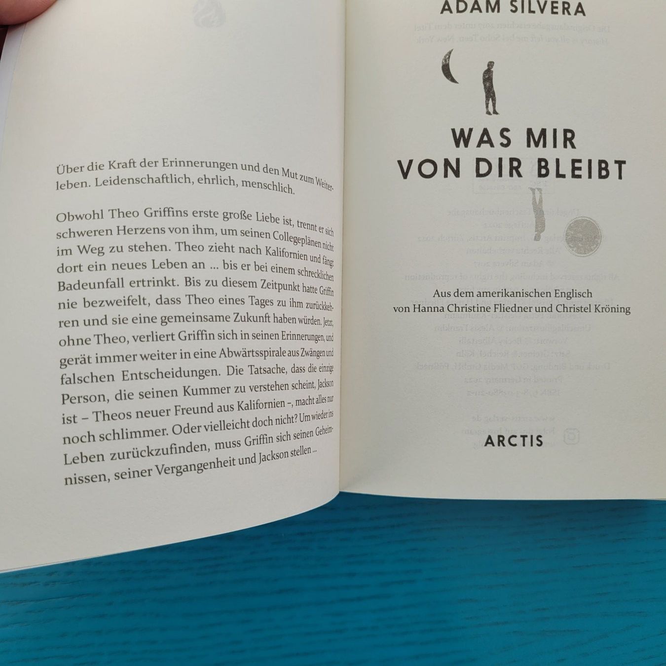 Bücher: Adam Silvera- Was mir von dir bleibt – Neu (gemäss Beschreibung) aus SCHÜBELBACH von CoKaHa 2