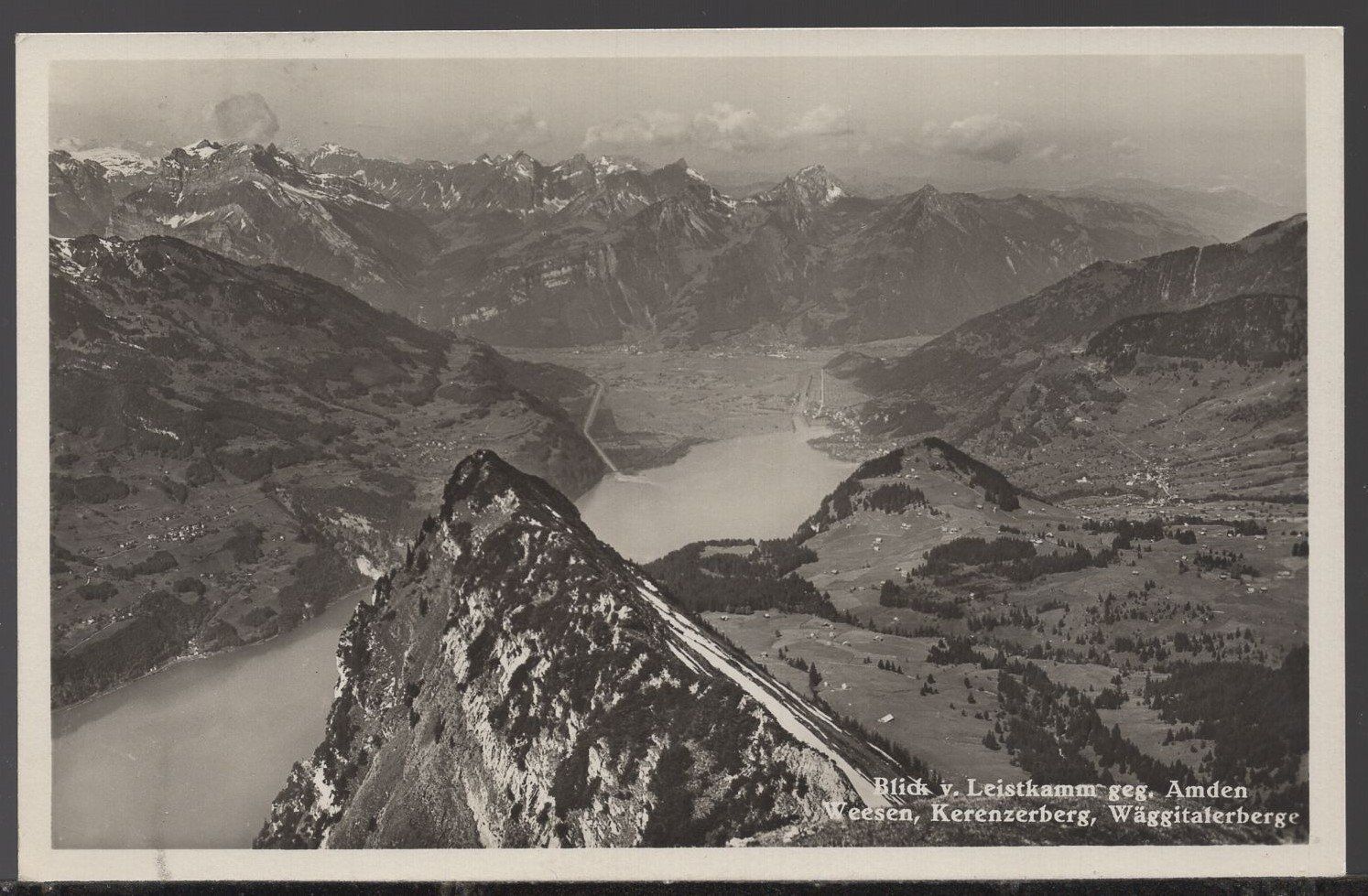 Cartoline postali: Blick v. Leistkammer geg.  AMDEN  1937 – Usato da Aarau venduto da kufi44