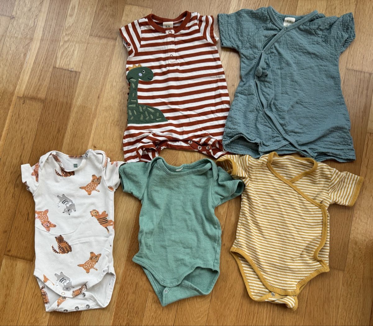 Lotti di vestiti: Bodys Sommer Grösse 56, 62 – Usato da Zürich venduto da kirschblueten